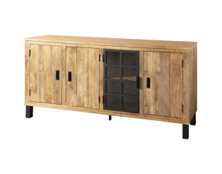 Dressoir 1 porte verre Kali