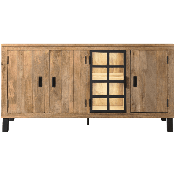 Dressoir 1 porte verre Kali