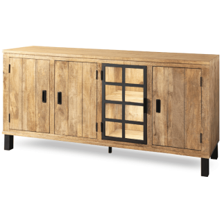 Dressoir 1 porte verre Kali
