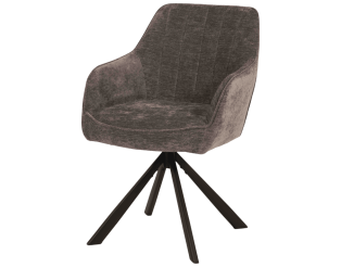 Chaise pivotante Nova gris clair
