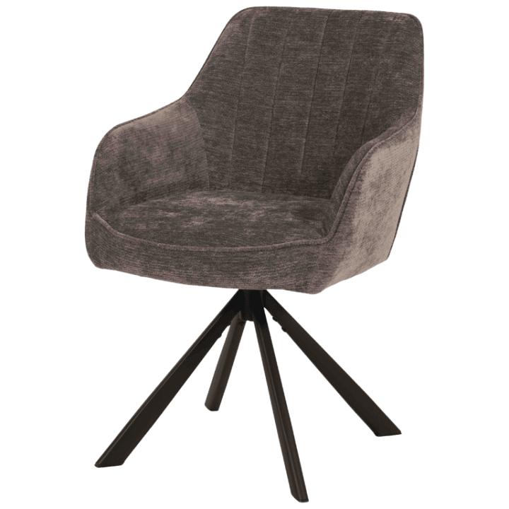 Chaise pivotante Nova gris clair
