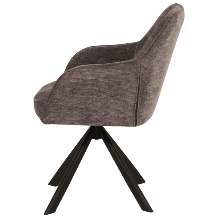 Chaise pivotante Nova gris clair