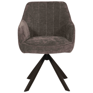 Chaise pivotante Nova gris clair
