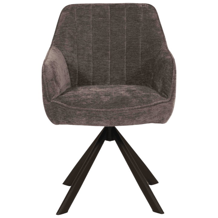 Chaise pivotante Nova gris clair