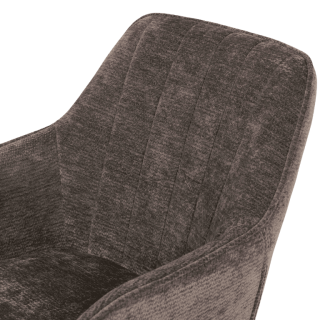 Chaise pivotante Nova gris clair