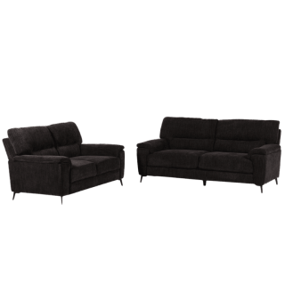 Salon 3 + 2 places Glory noir