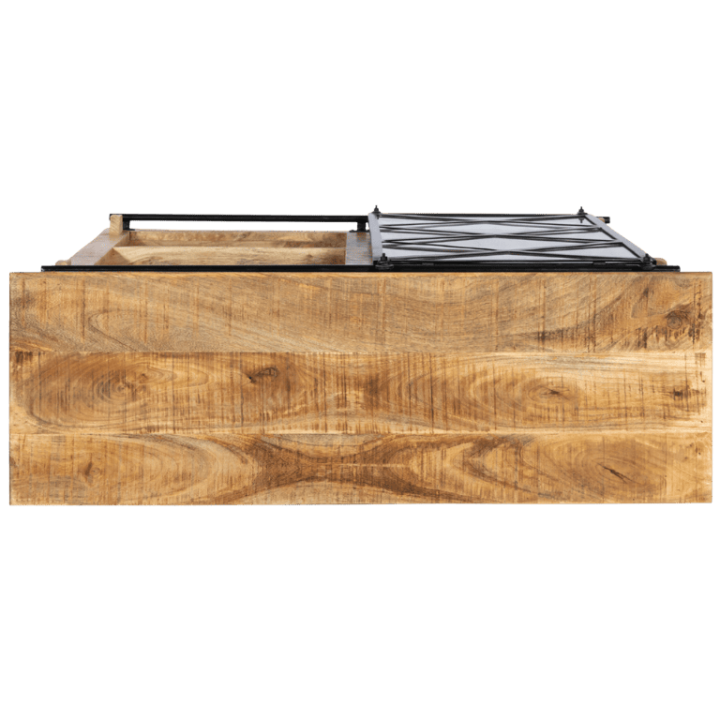 Vitrine Barn 003 bois massif mangue