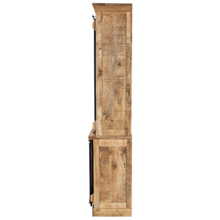 Vitrine Barn 003 bois massif mangue