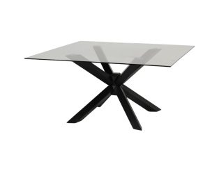 Table carré en verre P155 GT Hs219