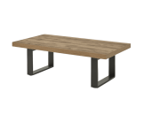 Table de salon Otto pied U scarlet oak