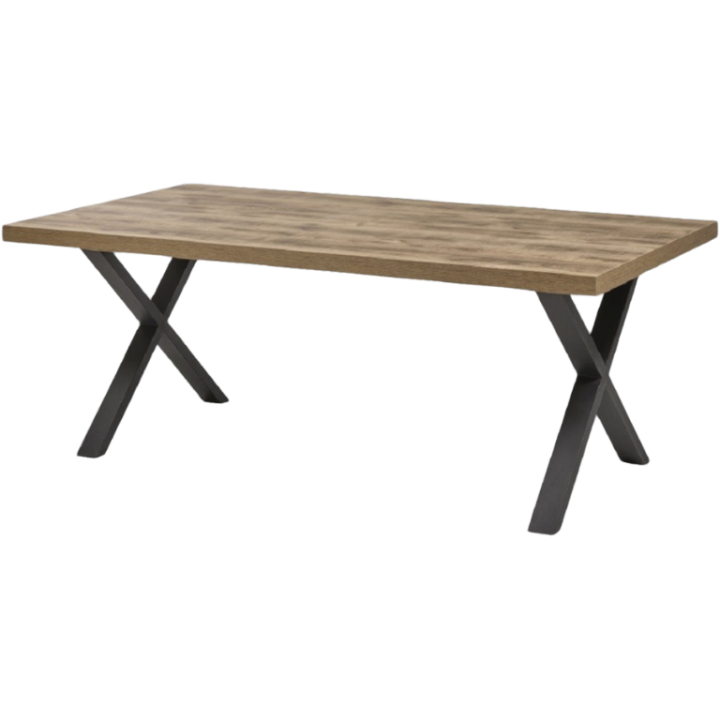 Table Owen 170x100 cm pied "X" TF1915