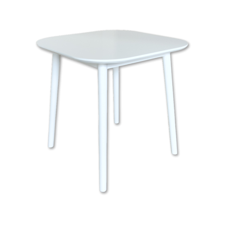 Table carrée Tony blanche