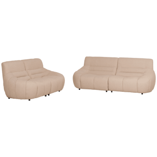 Salon 3 + 2 places - Loua 2225 Beige