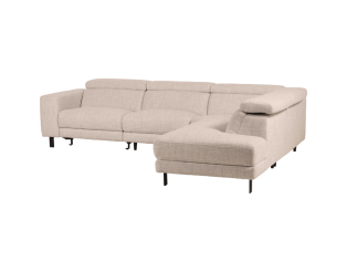 Salon d'angle avec chaise longue KM.6830 beige