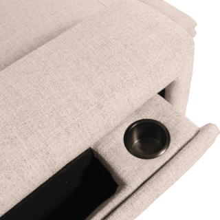 Salon d'angle avec chaise longue KM.6830 beige