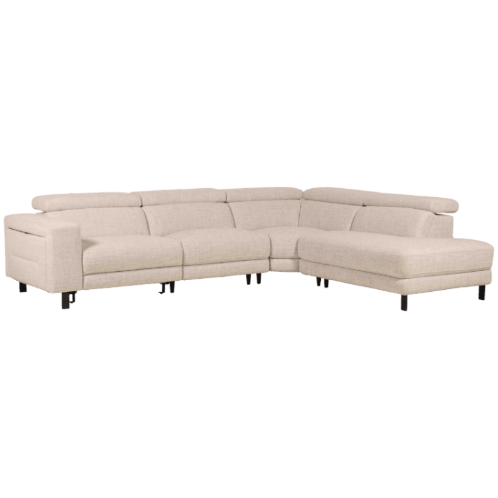 Salon d'angle avec chaise longue KM.6830 beige