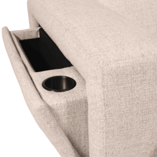 Salon d'angle avec chaise longue KM.6830 beige