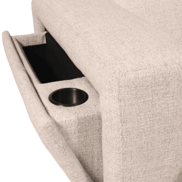Salon d'angle avec chaise longue KM.6830 beige