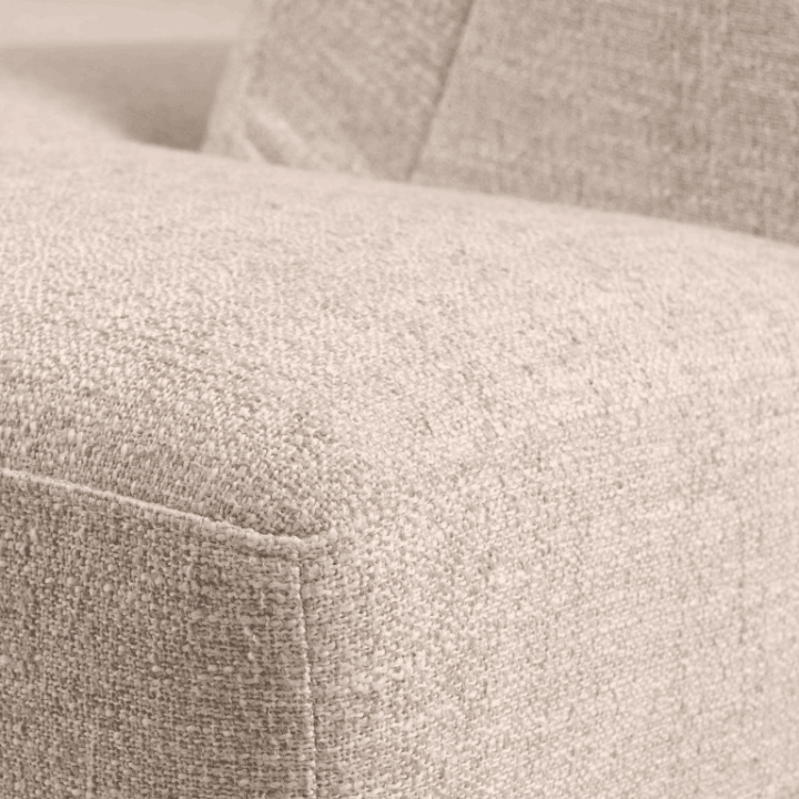 Salon d'angle avec chaise longue KM.6830 beige