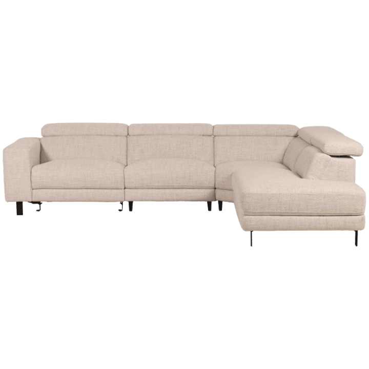 Salon d'angle avec chaise longue KM.6830 beige