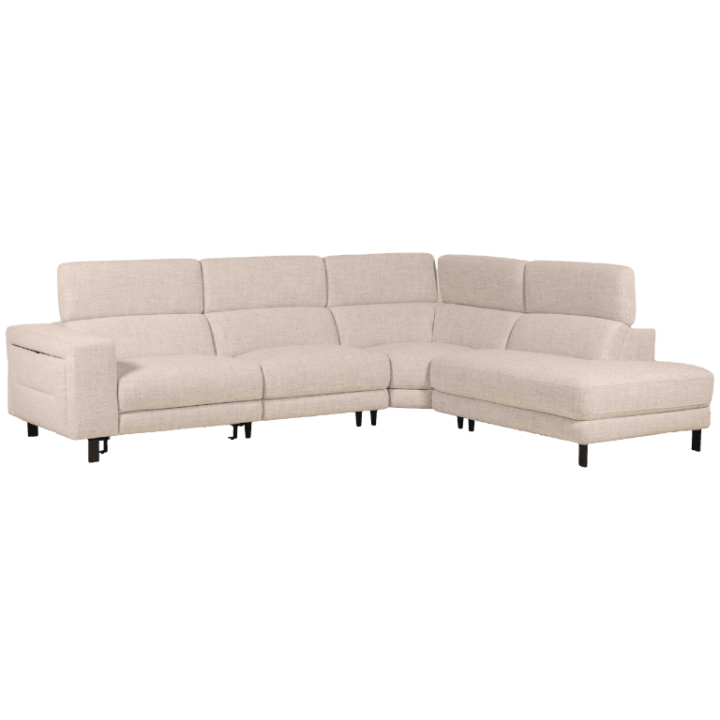 Salon d'angle avec chaise longue KM.6830 beige