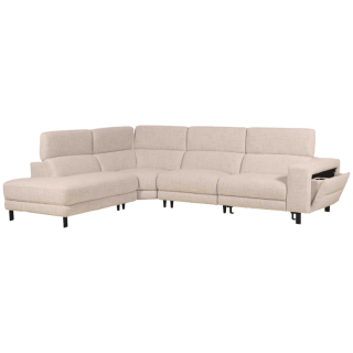 Salon d'angle avec chaise longue à gauche KM.6830