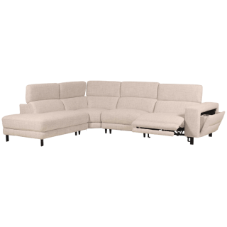 Salon d'angle avec chaise longue à gauche KM.6830