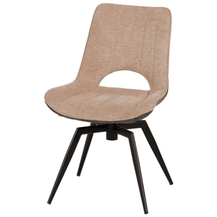 Chaise Rotatif ST2311 - Tissu beige