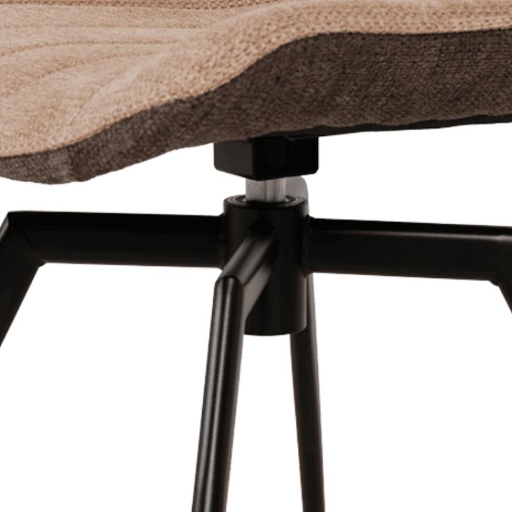 Chaise Rotatif ST2311 - Tissu beige
