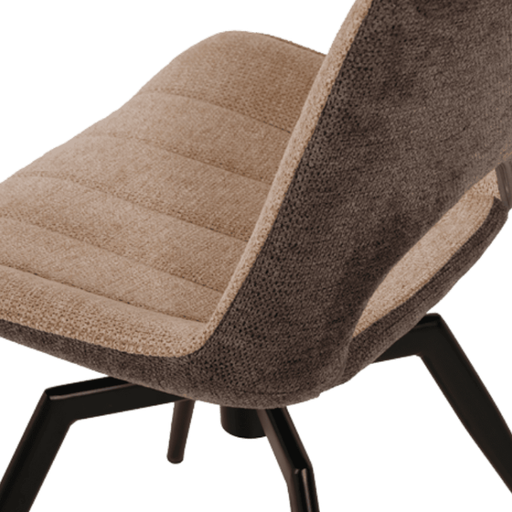Chaise Rotatif ST2311 - Tissu beige