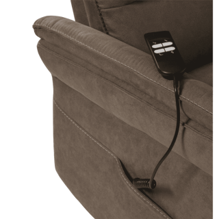 Fauteuil relax éléctrique Mandelieu gris foncé