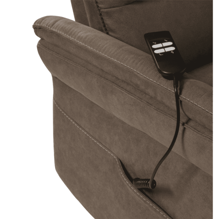 Fauteuil relax éléctrique Mandelieu gris foncé