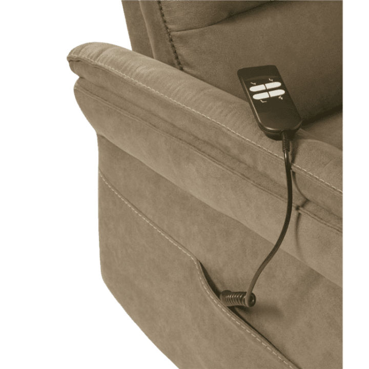 Fauteuil relax éléctrique Mandelieu Taupe