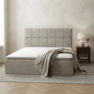 Lit 160 x 200 cm avec matelas intégré Pop-up ( compressé )