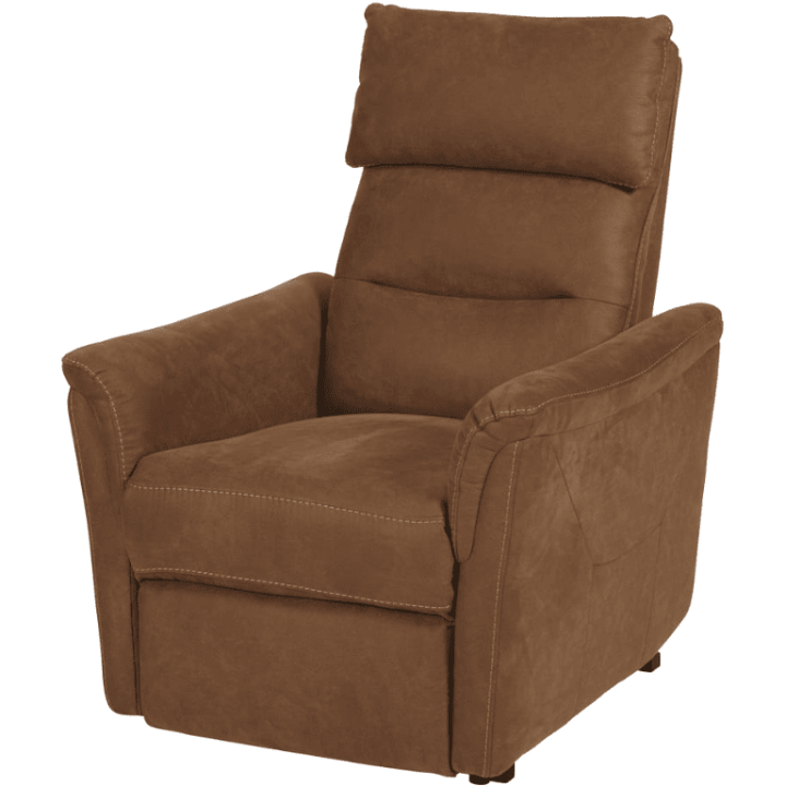 Fauteuil relax éléctriques Mayenne cognac