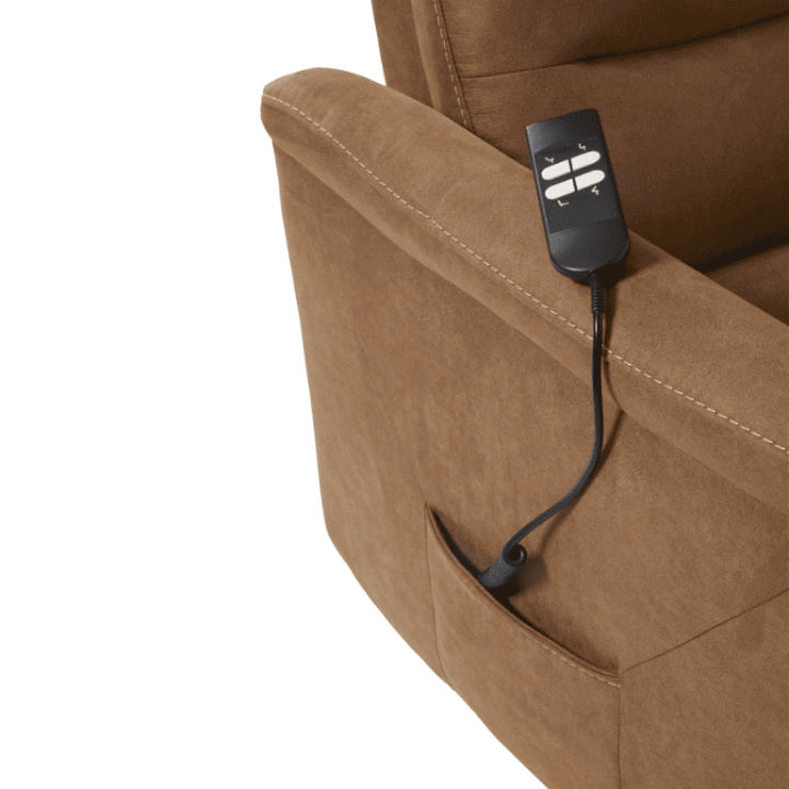 Fauteuil relax éléctriques Mayenne cognac