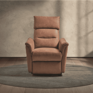 Fauteuil relax éléctriques Mayenne cognac