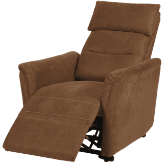Fauteuil relax éléctriques Mayenne cognac