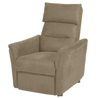 Fauteuil relax Mayenne Taupe