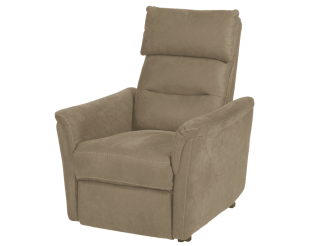 Fauteuil relax Mayenne Taupe
