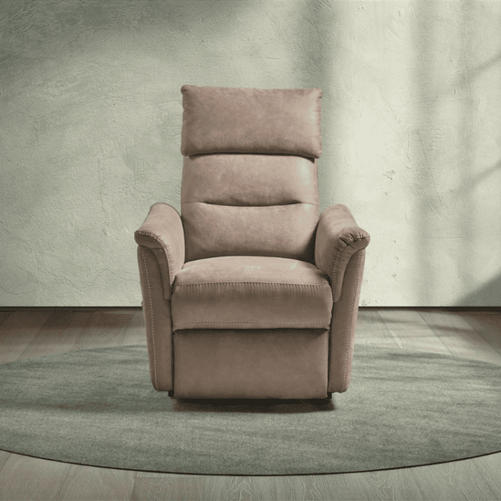 Fauteuil relax Mayenne Taupe