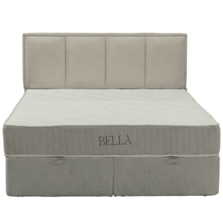 Lit Box complet avec coffre 140 x 200 cm Bella