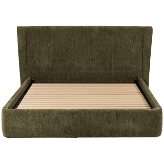 Lit coffre 160 x 200  cm ( Vert ) HUGO