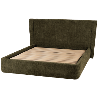 Lit coffre 160 x 200  cm ( Vert ) HUGO