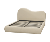 Lit 160 x 200 cm Rhea beige