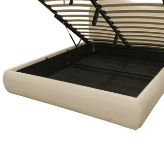 Lit 160 x 200 cm Rhea beige