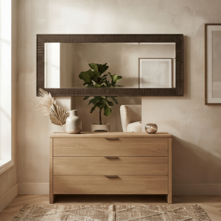 Miroir mural Thea Marron 206492