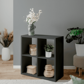Etagère carré max 4 anthracite