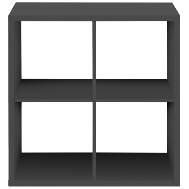 Etagère carré max 4 anthracite