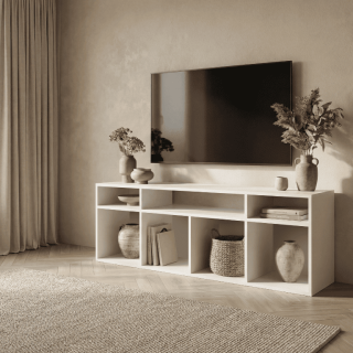 Meuble tv Max blanc 56A